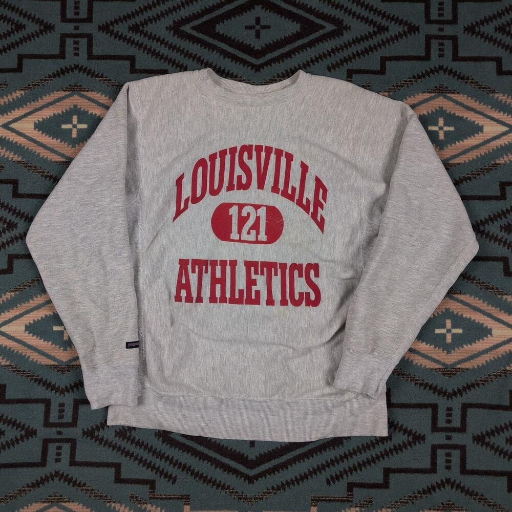 Vintage Jansport Louisville Cardinals Crewneck Sweatshirt Men’s Size Large USA